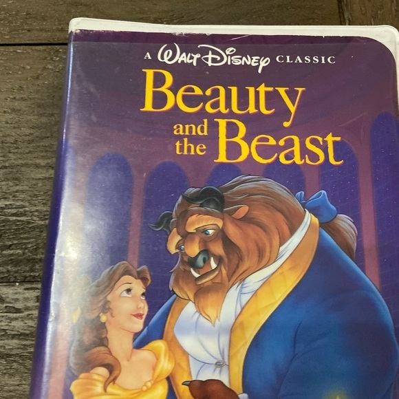 Beauty and the Beast Black Diamond Edition VHS Tape Walt Disney Rare Collector - Picture 2 of 13